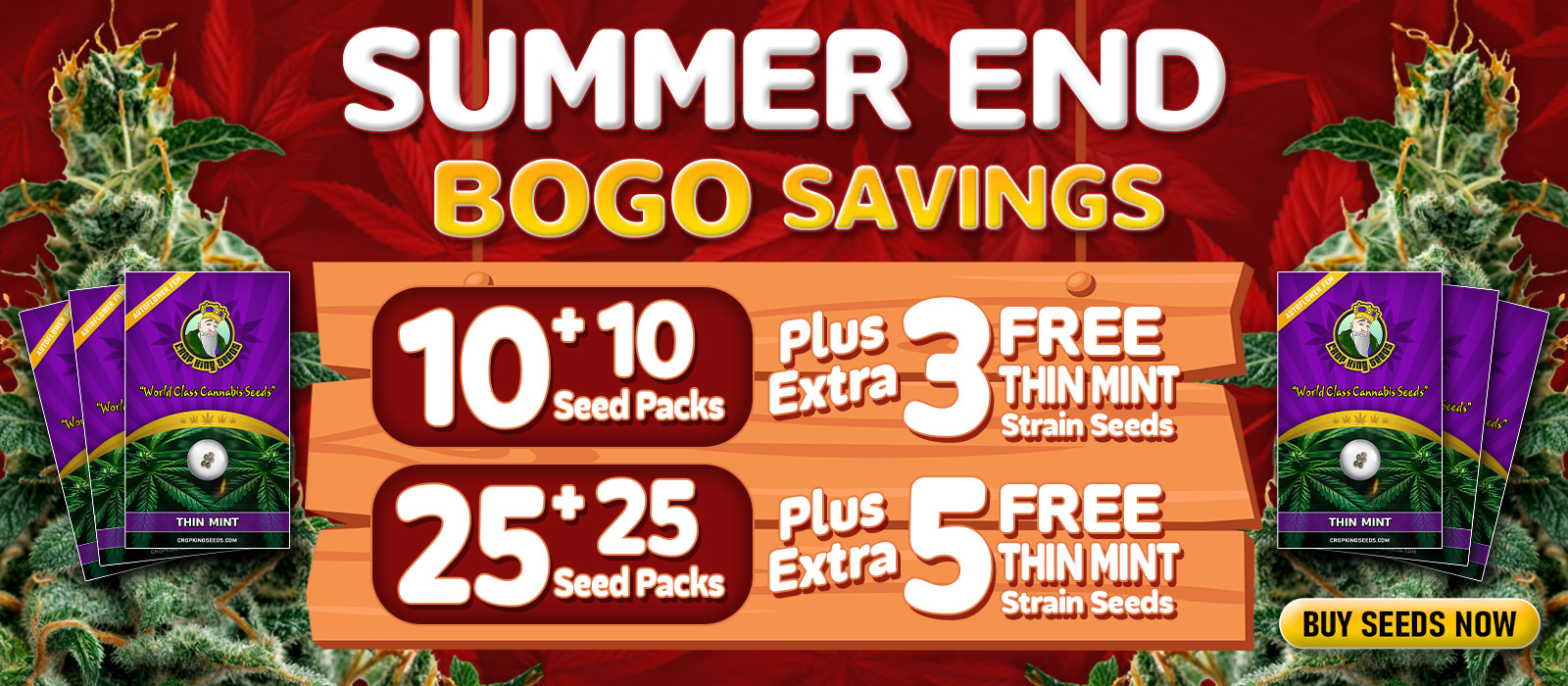 Crop King Seeds Summer End Sale